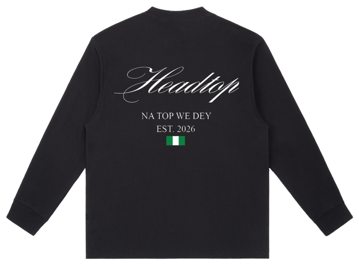 Nigerian “Na Top We Dey” Long-Sleeve T-Shirt